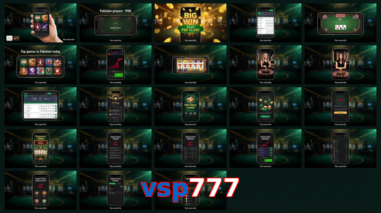 Main screen of Vsp777 bet page for PK players