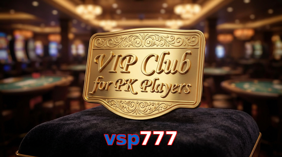 Main screen of Vsp777 vip page for PK players